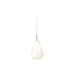 Anoli 1 Medium Pendant, nordic gold/opal, Nuura