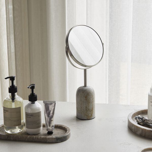MKMarble Two-Sided Mirror, beige, Meraki