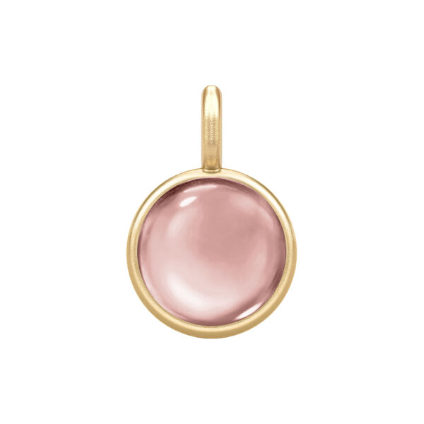 Prime Pendant, gold/dusty rose, Julie Sandlau