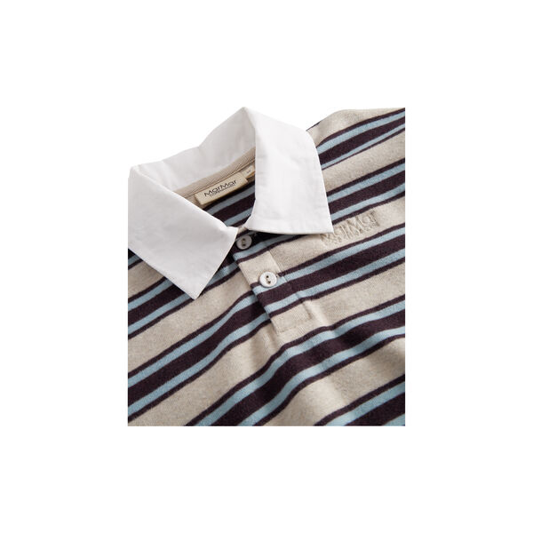 Thanos Polo, college stripe, MarMar Copenhagen