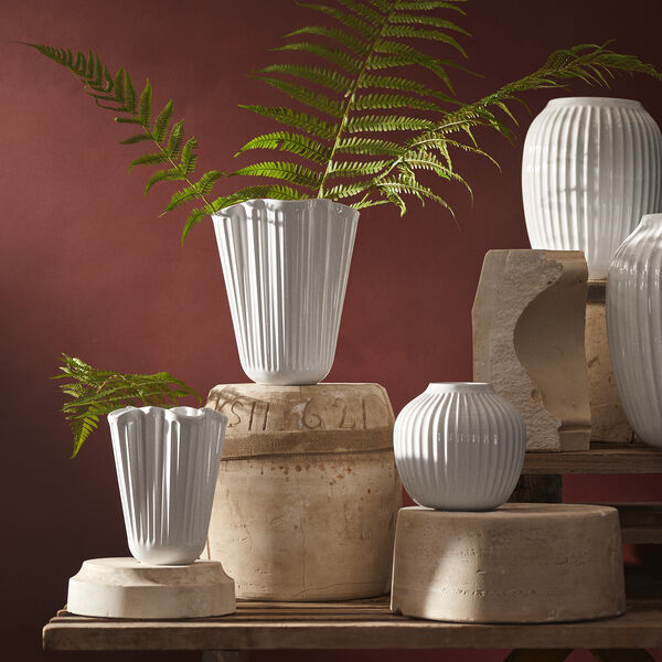 Hammersh&oslash;i Unfold Vas, vit, K&auml;hler