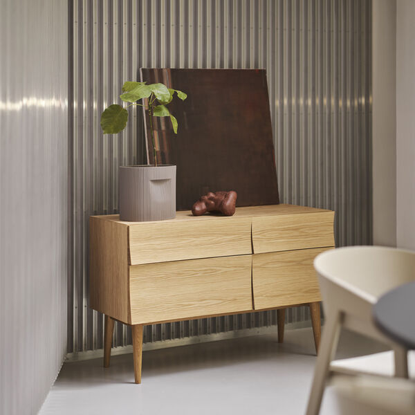Ridge Planter, taupe, Muuto