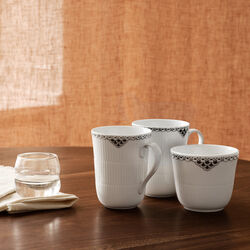 Black Lace mugg 36 cl, 2 st., Royal Copenhagen