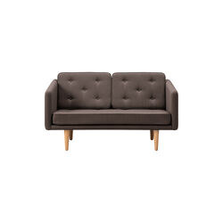 FF2002 No. 1 Sofa 2P 143 cm, mood 2102/oak oil, Fredericia Furniture