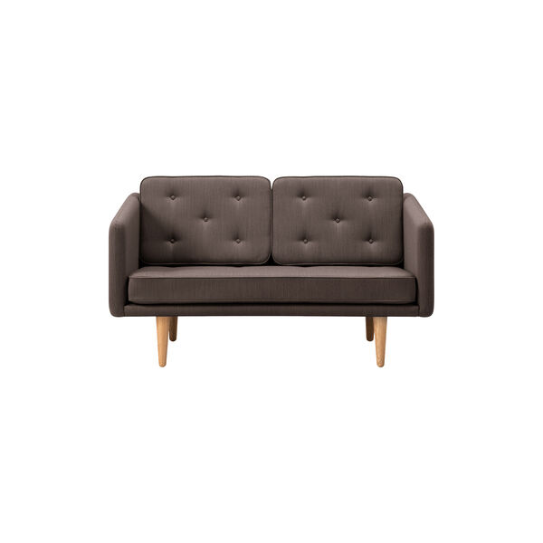FF2002 No. 1 Sofa 2P 143 cm, mood 2102/oak oil, Fredericia Furniture