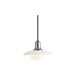 PH 2/1 pendel, krom PH 2/1 pendel, krom, Louis Poulsen