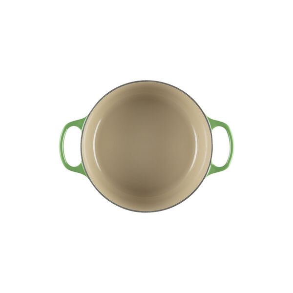 Signature gjutj&auml;rn rund gryta &Oslash; 24 cm, bamboo green, Le Creuset