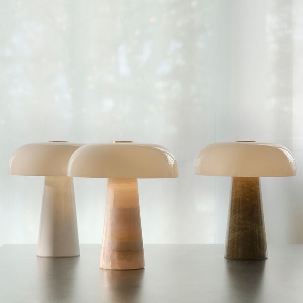 Glossy Mini bordslampa, pink, Design For The People