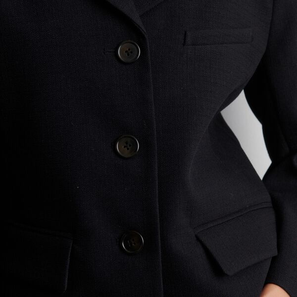Sella Short Blazer, black, Second Female