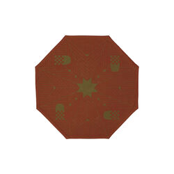 CHRISTMAS TRADITIONAL julgransmatta, archive red, Georg Jensen Damask