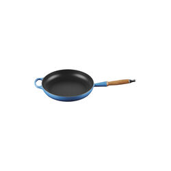 Signature gjutj&auml;rn stekpanna med tr&auml;handtag &Oslash; 28 cm, azure, Le Creuset