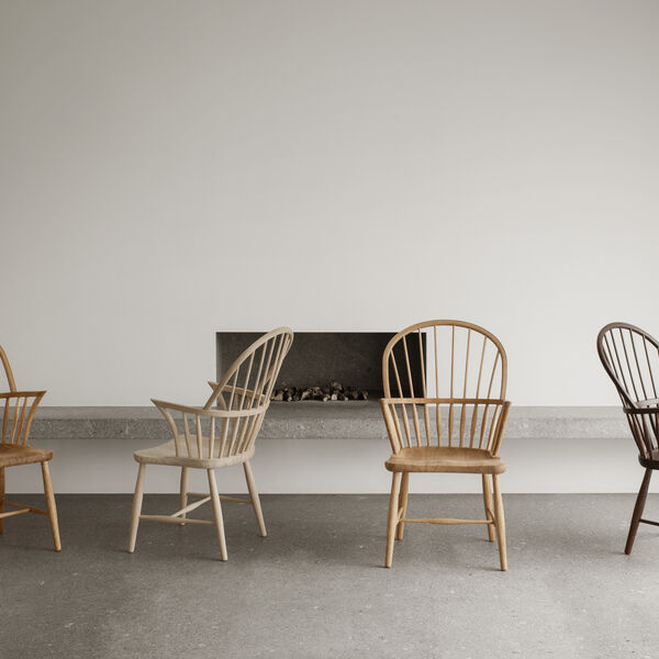 FH38 Windsor stol, soap treated oak, Carl Hansen & Søn