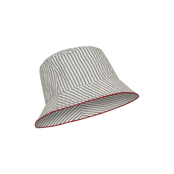 Ace Bucket Hat, stripe bluie, Konges Sløjd