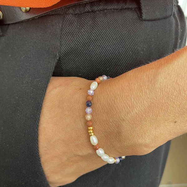 Bella armband, multi, Nuni Copenhagen