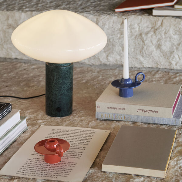 Momento JH39 Ljusstake, poppy red, &Tradition