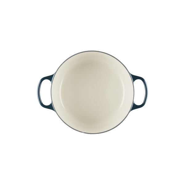 Signature gjutj&auml;rn rund gryta &Oslash; 26 cm, nuit, Le Creuset
