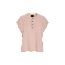 Kumo cashmere blus med knappar, dusty rose, BITTE KAI RAND