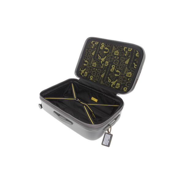 Logoduck+ Trolley Medium Cabin, silver, Mandarina Duck