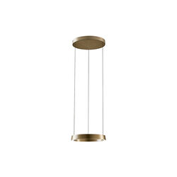 EDGE ROUND pendel, brass, LIGHT-POINT