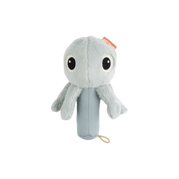 Jelly skallra med spegel, blue Jelly skallra med spegel, blue, Done by Deer