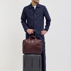 LUND Affärsväska, brown, JOST