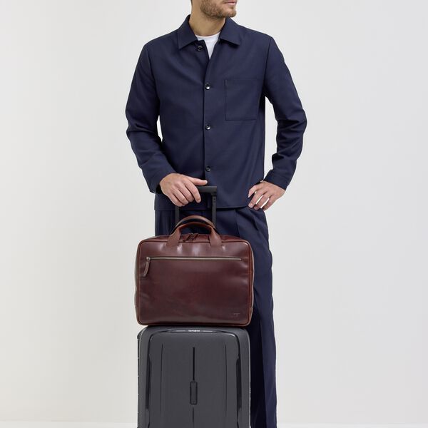 LUND Affärsväska, brown, JOST