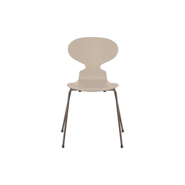 Myran&trade; 3101 hellackerad stol, light beige/brown bronze, Fritz Hansen