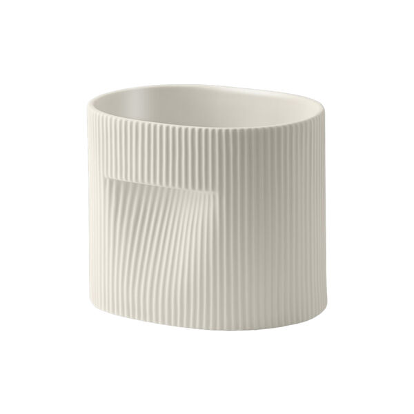 Ridge Planter, off white, Muuto