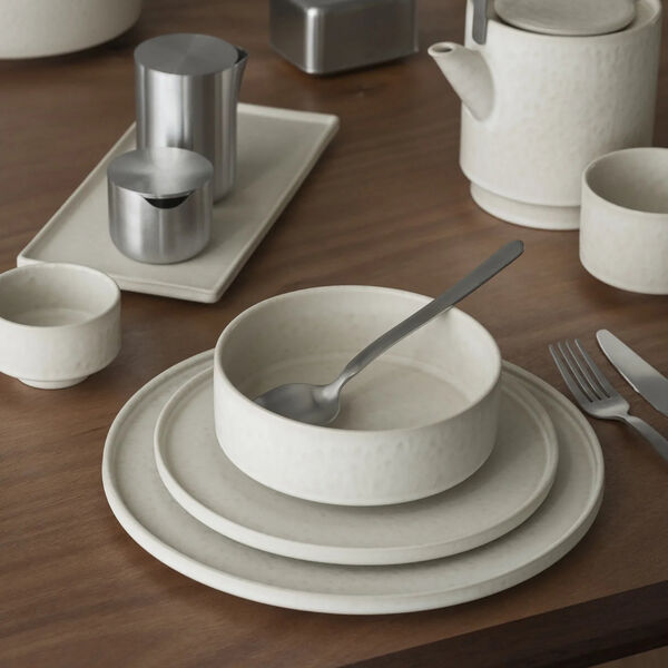 MAKOTO Bowl M, moonbeam, Blomus