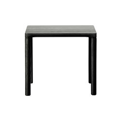 6700 Piloti Wood Coffee Table, black lacquered oak, Fredericia Furniture