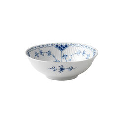 Blue Fluted Half Lace sk&aring;l 35 cl, Royal Copenhagen
