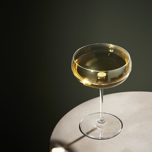 Meravigliosi champagne coupe 6 st., Luigi Bormioli