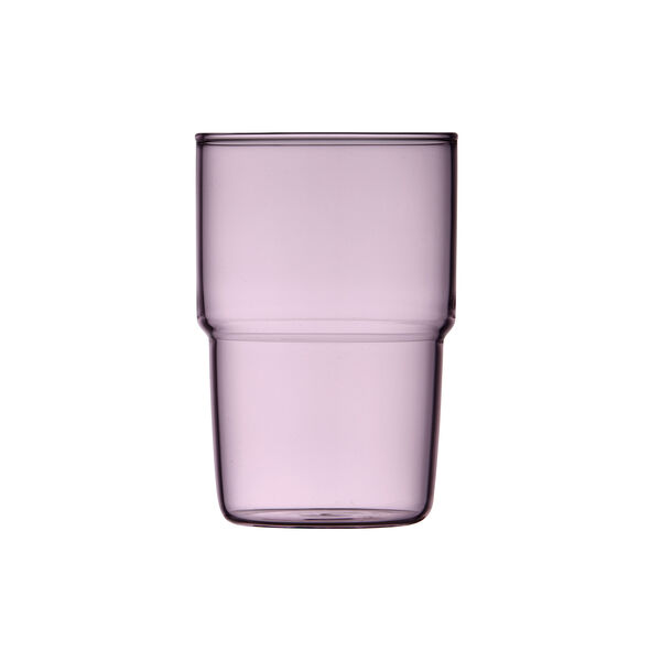 Torino dricksglas 2 st, pink, Lyngby Glas