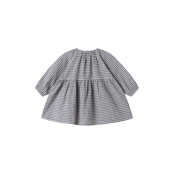 Dawson B Dress, marine check, MarMar Copenhagen