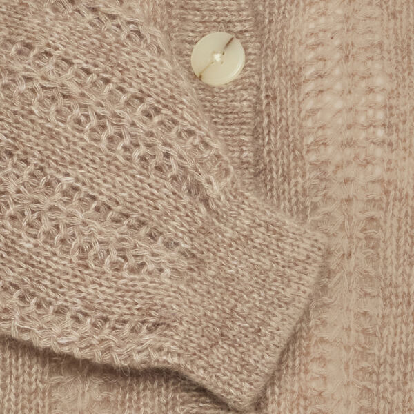 IRMELIA Cardigan, cacao nibs melange, Atelier R&ecirc;ve