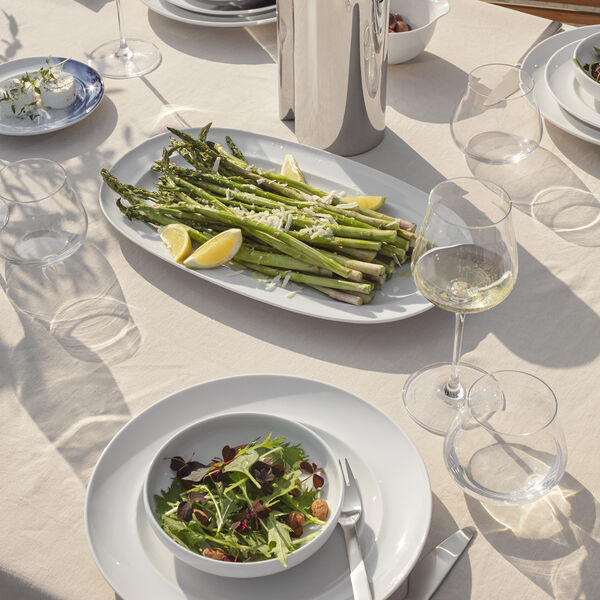 KOPPEL middagstallrik 27 cm, vit, Georg Jensen