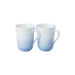 Iris Mugg 36 cl. 2 st, bl&aring;, Royal Copenhagen