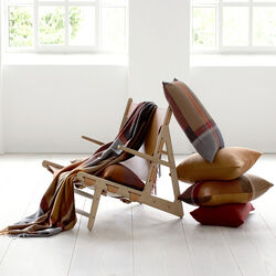 Manhattan kuddfodral, terracotta/red magma, ELVANG