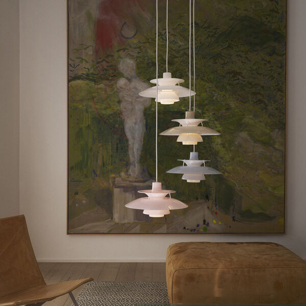 PH 5 320 Opal Pendant, opal white, Louis Poulsen