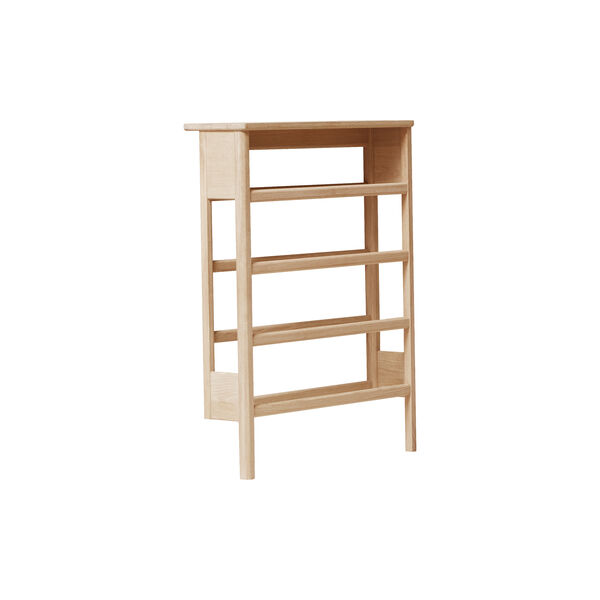A Line Shoe Rack 72, white oiled oak, Form & Refine