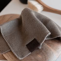 Stickad Disktrasa, ginger snap, By LOHN