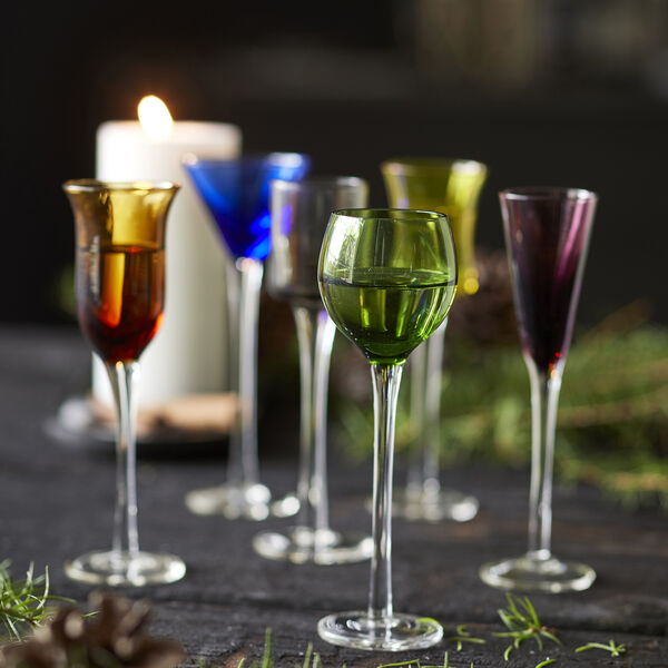 Snapsglas 6 st., Lyngby Glas