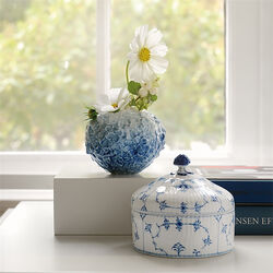 Art Of Giving Flowers Vase, light blue, Royal Copenhagen