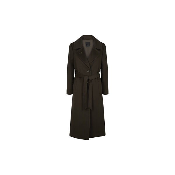 Cashmere Coat W Clareta Belt Long, dark olive green Cashmere Coat W Clareta Belt Long, dark olive green, SAND Copenhagen