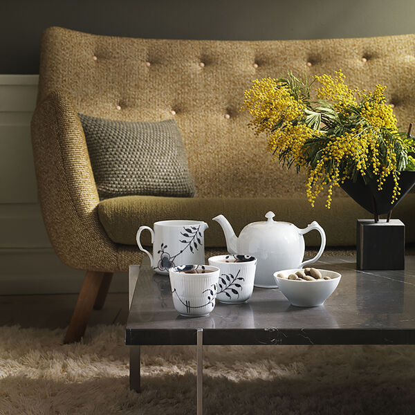 White Elements skål, 13 cm, Royal Copenhagen