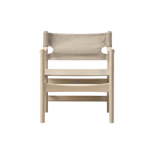 Canvas 21 Chair, s&aring;pbehandlad ek/natural canvas, Fredericia Furniture
