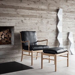 OW149 Colonial Chair, soap treated oak/Thor 301 OW149 Colonial Chair, soap treated oak/Thor 301, Carl Hansen & Søn
