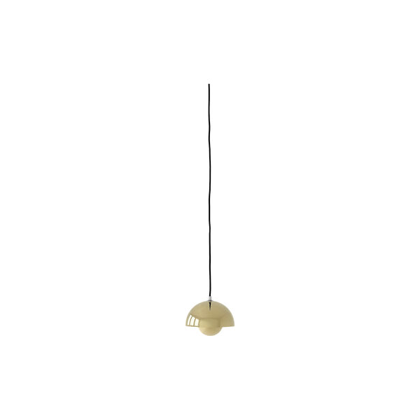Flowerpot VP10 Pendant, brass-plated, &Tradition