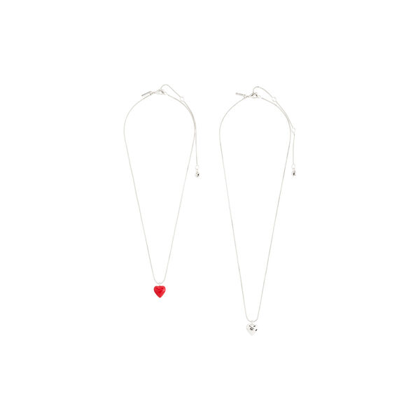 MAEVE Halsband 2 set, silverpläterat, Pilgrim