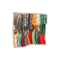 BEADS Scarf, red multi BEADS Scarf, red multi, Bella Ballou